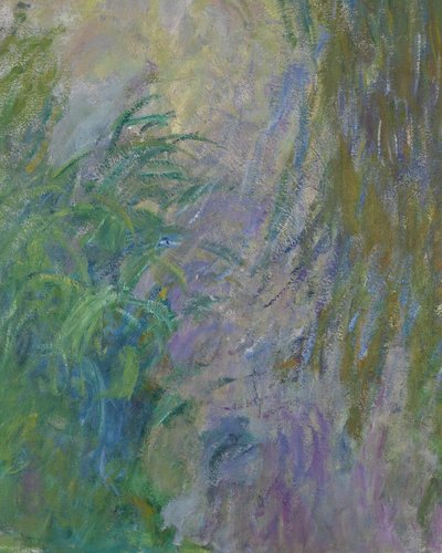 Waterlilies (detail) by Claude Monet